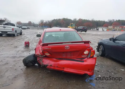 2010 Toyota Corolla S from USA, damaged, VIN 2T1BU4EE4AC249983